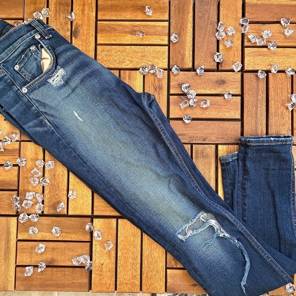 Rag & Bone Justine Skinny Mateo Wash Jeans